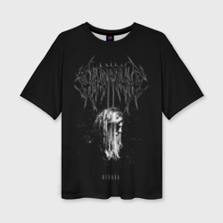 Женская футболка oversize 3D Ghostemane