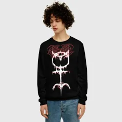 Мужской свитшот 3D Ghostemane sign - фото 2