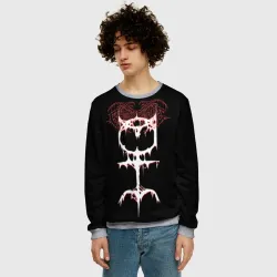 Мужской свитшот 3D Ghostemane sign - фото 2