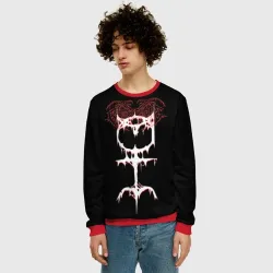 Мужской свитшот 3D Ghostemane sign - фото 2