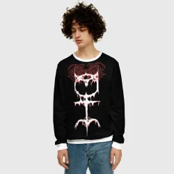 Мужской свитшот 3D Ghostemane sign - фото 2