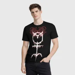 Мужская футболка 3D Ghostemane sign - фото 2