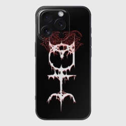 Чехол для iPhone 16 Pro Max силиконовый с защитой камеры Ghostemane sign