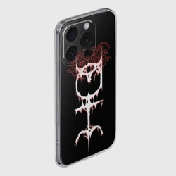 Чехол для iPhone 16 Pro силиконовый с защитой камеры Ghostemane sign - фото 2