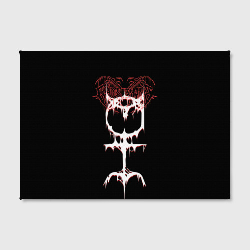 Холст прямоугольный Ghostemane sign, цвет 3D печать - фото 2