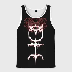 Мужская майка 3D Ghostemane sign
