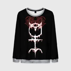 Мужской свитшот 3D Ghostemane sign
