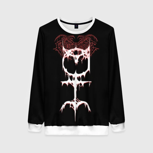 Женский свитшот 3D Ghostemane sign