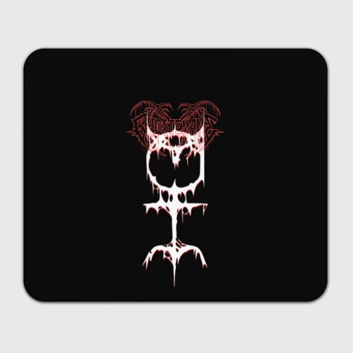 Прямоугольный коврик для мышки Ghostemane sign
