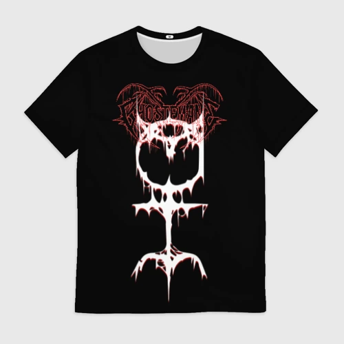 Мужская футболка 3D Ghostemane sign