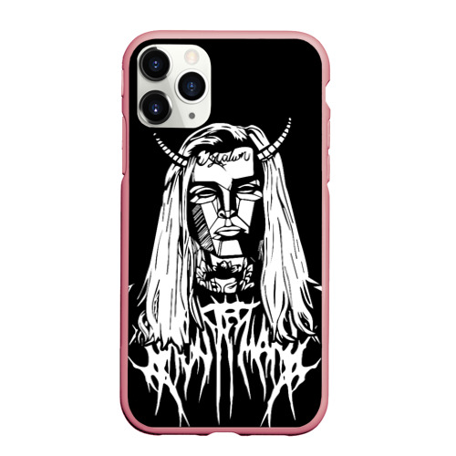 Чехол для iPhone 11 Pro Max матовый Ghostemane devil, цвет баблгам