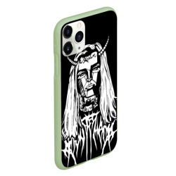 Чехол для iPhone 11 Pro матовый Ghostemane devil - фото 2