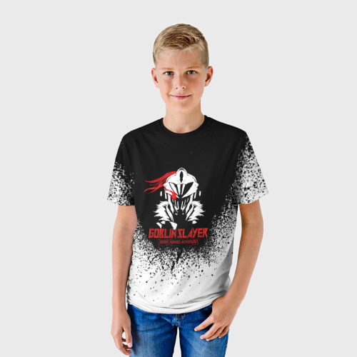 Детская футболка 3D с принтом Убийца Гоблинов, фото на моделе #1
