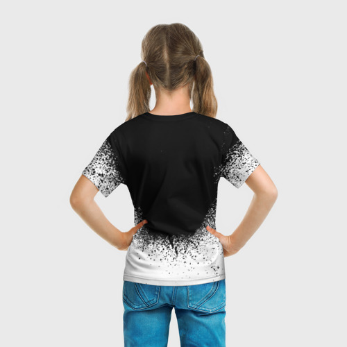 Детская футболка 3D с принтом Убийца Гоблинов, вид сзади #2