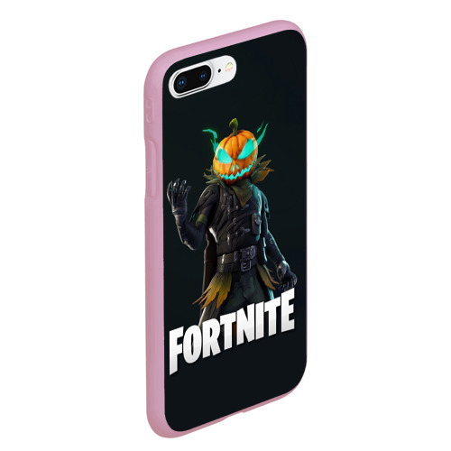 Чехол для iPhone 7Plus/8 Plus матовый Fortnite, цвет розовый - фото 3