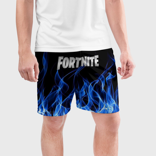 Мужские шорты спортивные Fortnite, цвет 3D печать - фото 3