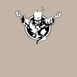 Мужской свитшот хлопок Thunderdome logo - фото 2