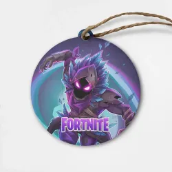 Деревянная игрушка круг Fortnite