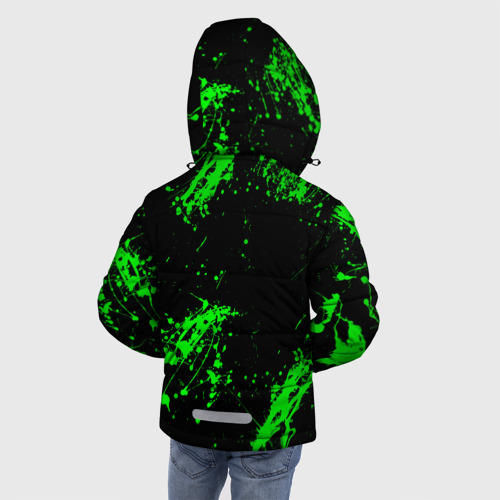 Зимняя куртка для мальчиков 3D Токсический Fallout 2, цвет светло-серый - фото 4