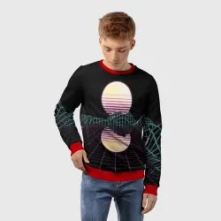 Детский свитшот 3D Retro Wave - фото 2