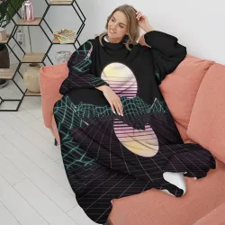 Плед с рукавами Retro Wave - фото 2