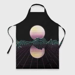 Фартук 3D Retro Wave