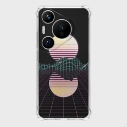 Чехол для Huawei Pura 70 Pro Retro Wave