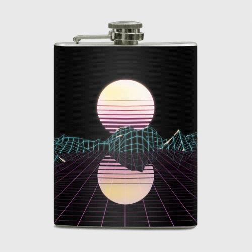 Фляга Retro Wave