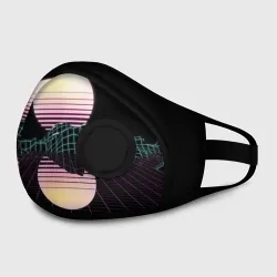 Маска из неопрена Retro Wave