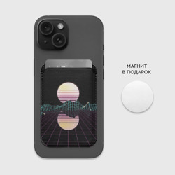 Картхолдер Magsafe магнитный Retro Wave - фото 2