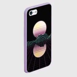 Чехол для iPhone 5/5S матовый Retro Wave - фото 2