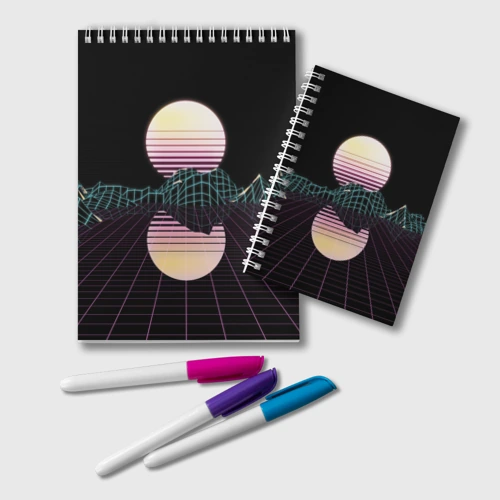 Блокнот Retro Wave