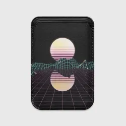 Картхолдер Magsafe магнитный Retro Wave
