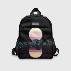 Детский рюкзак 3D Retro Wave