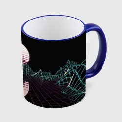 Кружка с полной запечаткой Retro Wave