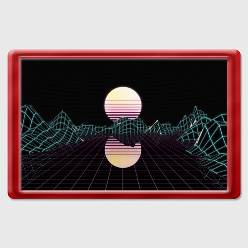 Магнит 45*70 Retro Wave