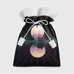 Подарочный 3D мешок Retro Wave
