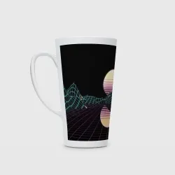 Кружка Латте Retro Wave