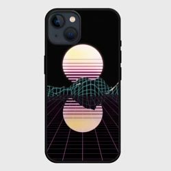 Чехол для iPhone 14 Retro Wave