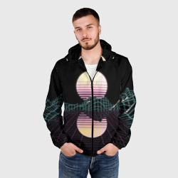 Мужская ветровка 3D Retro Wave - фото 2