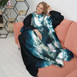 Плед с рукавами Немецкая овчарка - фото 2