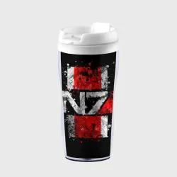 Термокружка-непроливайка Mass Effect N7