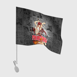 Флаг для автомобиля Fairy Tail Эльза