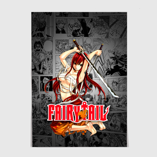 Постер Fairy Tail Эльза