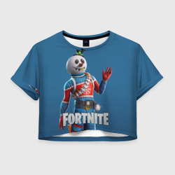 Женская футболка Crop-top 3D Fortnite