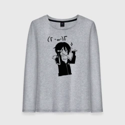 Женский лонгслив хлопок Милашный Ято. бездомный Бог