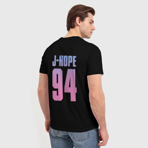 Мужская футболка 3D BTS J-hope, цвет 3D печать - фото 4