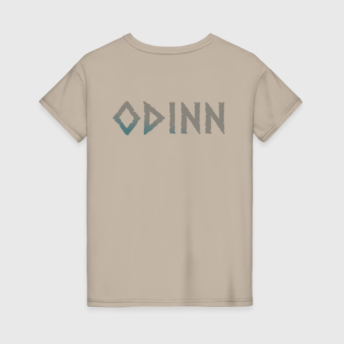 Женская футболка хлопок Odinn, цвет миндальный - фото 2