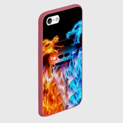 Чехол для iPhone 5/5S матовый BMW - фото 2
