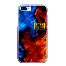 Чехол для iPhone 7Plus/8 Plus матовый PUBG